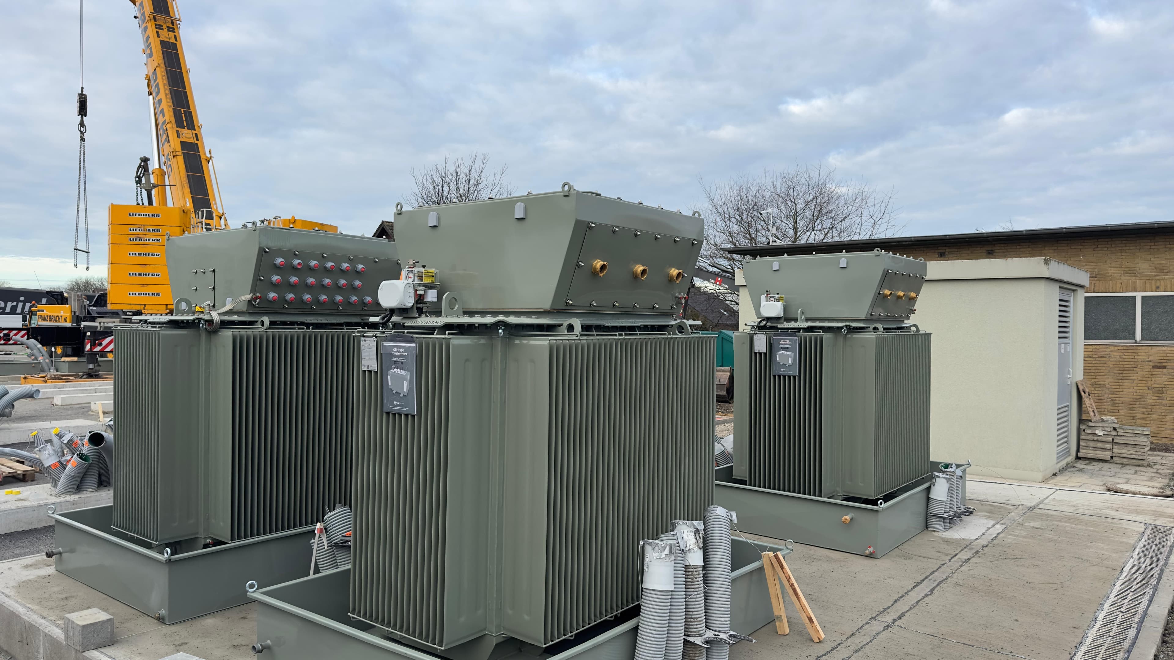 BESS-project van M2E in Duitsland