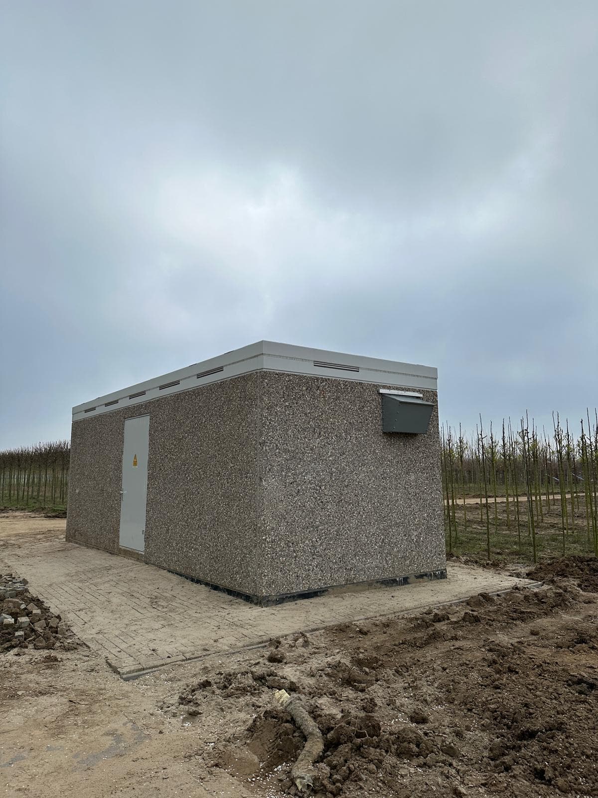 Betreedbaar inkoopstation 20 MVA